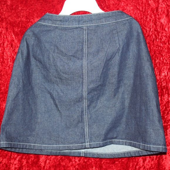 (Cotton On)Denim A-Line Mini Skirt (I Take Offers) - Picture 2 of 8